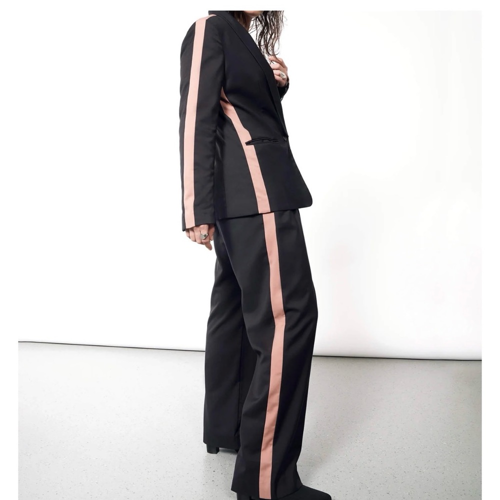 Wildfang Trouser/Pants only with Mauve Strip